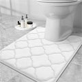 Axyaa Soft Memory Foam Bathroom Mat - Non-slip, Absorbent, Washable Rug