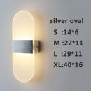 Axyaa LED Acrylic Wall Lamp Minimalist Modern Home Decor Lighting