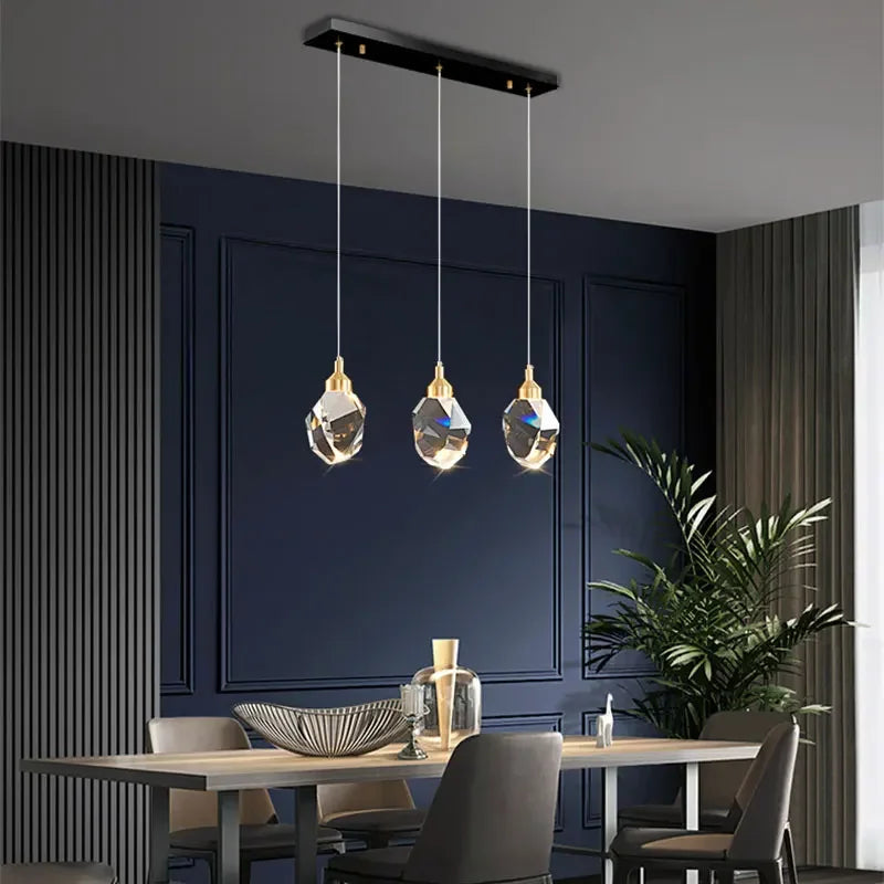 Axya Nordic Crystal Pendant Chandelier for Home Decor Lighting