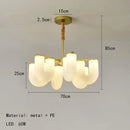 Axyaa U-shaped Acrylic LED Pendant Lamp for Home and Hotel Lighting