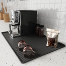 Axyaa Silicone Coffee Machine Mat for Anti-Skid Insulation & Drain Protection