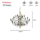 Axyaa 2097 Chandelier Pendant Lights - Stylish Lighting Fixture for Home and Hospitality