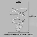 Axyaa Modern LED Pendant Light Chandeliers for Living Room and Dining Room