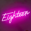 Axyaa LED Neon Sign Indoor Wall Lights Party Decoration Warm White