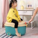 Axyaa Kids Toy Storage Box: Large Capacity Household Organizer for Snacks, Clothes, and More