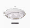 Axyaa Glass Fruit Plate: High Beauty Delicate Dim Sum Candy Snack Plate
