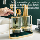Axyaa Cutlery Holder Organizer Rack - Elegant Spoon Fork Storage Box