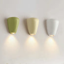 Axyaa White LED Wall Lamp for Bedroom, Living Room Decor – Green Sconce