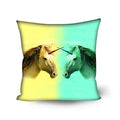 Axyaa Animal Print Cushion Cover - Stylish Polyester Throw Pillow for Home Decor