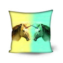 Axyaa Animal Print Cushion Cover - Stylish Polyester Throw Pillow for Home Decor