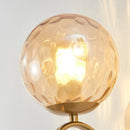 Axyaa Glass Wall Lamp: Modern Nordic Design for Living, Bedroom, Kitchen