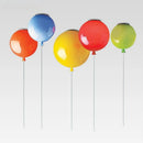 Axyaa Acrylic Balloon Light: Modern Dual Wall Sconce & Chandelier, E27 Pull Switch Lamp