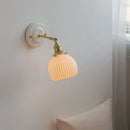 Axyaa Ceramic Pumpkin LED Wall Light - Nordic Minimalism Wandlamp