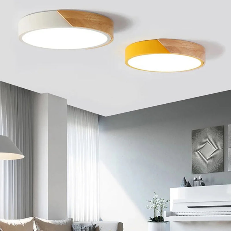 Axyaa Bedroom Ceiling Lights: Modern LED Minimalist Lighting for Living Room, Study, and More