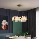 Axyaa Modern LED Chandeliers for Dining Room Indoor Pendant Lamp Lighting