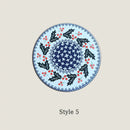 Axyaa Diatom Mud Ceramic Coaster Set of 4 - Absorbent, Insulating, Nordic Design