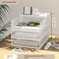 Axyaa Metal Multi-Layer File Rack Storage Box for Office Data Sorting