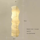 Axyaa Japanese Loft Staircase Pendant Lights - Wabi Sabi Paper Lantern