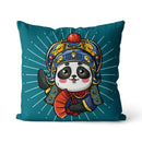 Axyaa Panda Print Cushion Cover - Super Soft Chinese Style Pillowcase - Home Decor Pillow