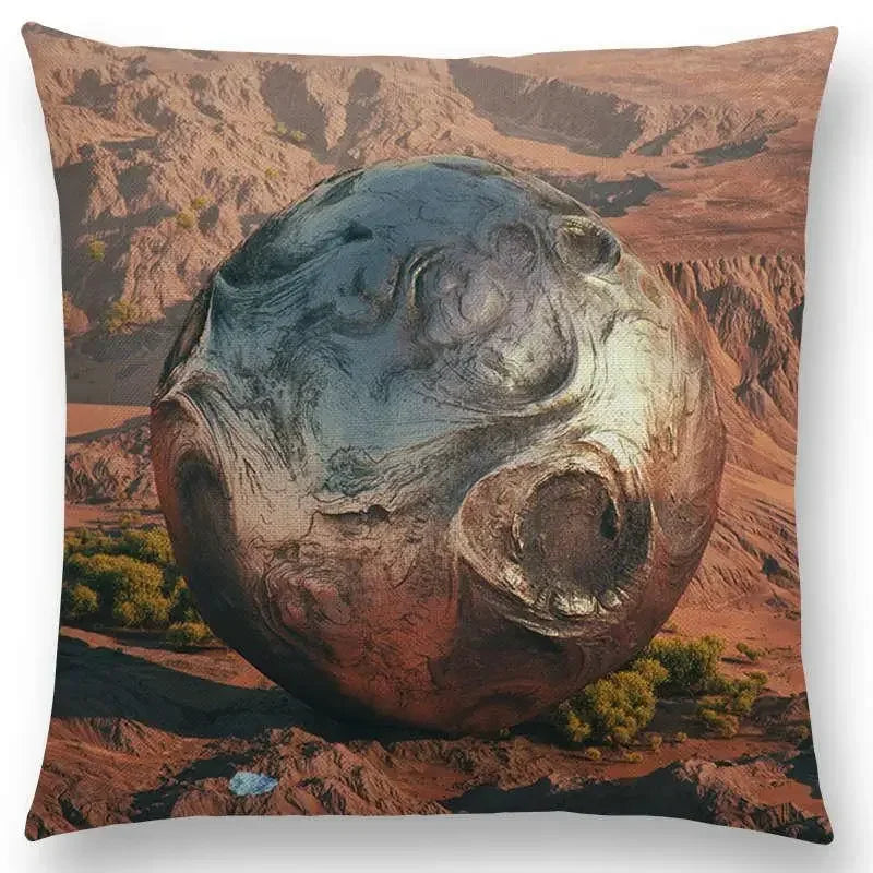 Vivid Axyaa 3D Print Spar Metal Sofa Cushion Cover Suite