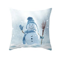 Snowman Pillow Cover Winter Home Decor Cushion Covers by Axyaa
