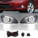 Axyaa Angel Eyes Fog Light DRL for Toyota Yaris Belta Vios 2006-2011