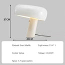 Axyaa Art Mushroom Table Lamp Nordic Modern Marble LED Decorative Light