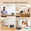 Axyaa Mesh Desk Organizer with 8 Compartments and 1 Drawer