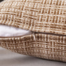 Axyaa Waterproof Outdoor Pillow Covers 45x45cm Khaki - Set of 2