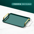 Axyaa Plastic Storage Racks for Drain Cups, Upside-down Plates, Teacups, and Cake Plate Tray