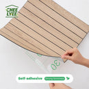 Axyaa 3D Stereo Self-Adhesive Grille Wall Stickers - 10 Pieces | 40*40 cm Square Sheets