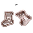 Axyaa Cartoon Cake Baking Tray Mold Set, Non-stick Mini Bread Mold