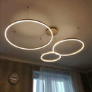 Axyaa LED Ring Pendant Light for Stylish Home Ceiling Installation