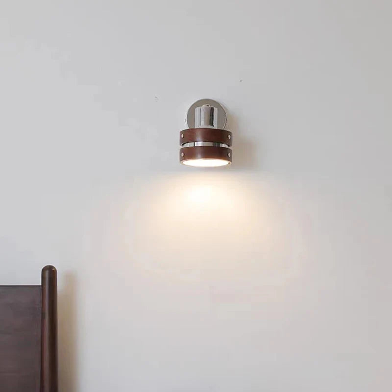 Axyaa Chrome Metal Wall Light for Bedroom & Parlor.SETABAY