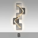 Axyaa Vertical Bar Art LED Wall Lamp for Living Room Decoration