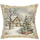 Axyaa Christmas Winter Pillowcase Set