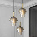 Axya Glass Pendant Lights: Modern Industrial Vintage Hanging Light Fixtures