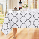 Axyaa Moroccan Waterproof Tablecloths - Indoor & Restaurant Washable Table Covers