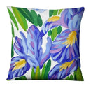 Axyaa Watercolor Flowers Painting Print Pillowcase 45x45cm Home Decor Pillows