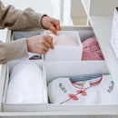 Axyaa Foldable Oxford Cloth Clothes Storage Box Drawer Organizer for Various Items