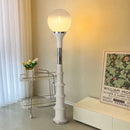 Axyaa Cream Minimalist Floor Lamp for Living Room Bedroom LED Ambiance