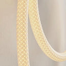 Axyaa Nordic Woven Strip Chandelier LED Light for Hotel Lobby and Living Room