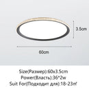 Axyaa LED Ceiling Lights: Modern Minimalist Room Decoration for Home Lighting Fixtures