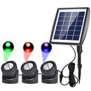 Axya Solar RGB Underwater Lights for Garden, Pool, and Landscape