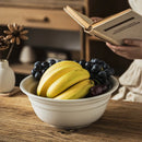 Axyaa Ceramic Fruit Basin Large Bowl