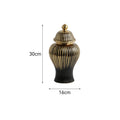 Axyaa European-style Floral Jar Ornaments & Vases for Living Room Decor