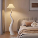 Axyaa Minimalist LED Floor Lamp with Remote Control Dimming - Nordic Ins Style