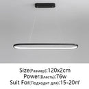 Axyaa Minimalism Line LED Pendant Light for Living Room, Dining Room, Bedroom