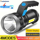 Axya Rechargeable LED Work Light: Waterproof, Super Bright Torch & Lantern