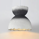 Axyaa LED Chandelier: Red Green Nordic Vintage Dining Room Pendent Light